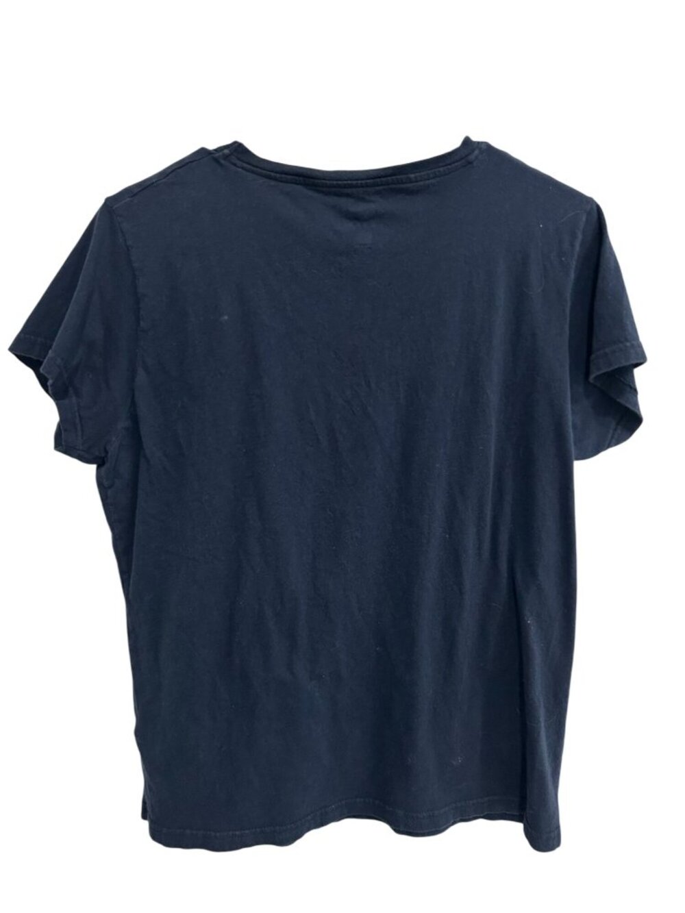 John Deere Large Navy T-Shirt Floral Antler Graphic Cotton Cottagecore Pastoral - Picture 2 of 10